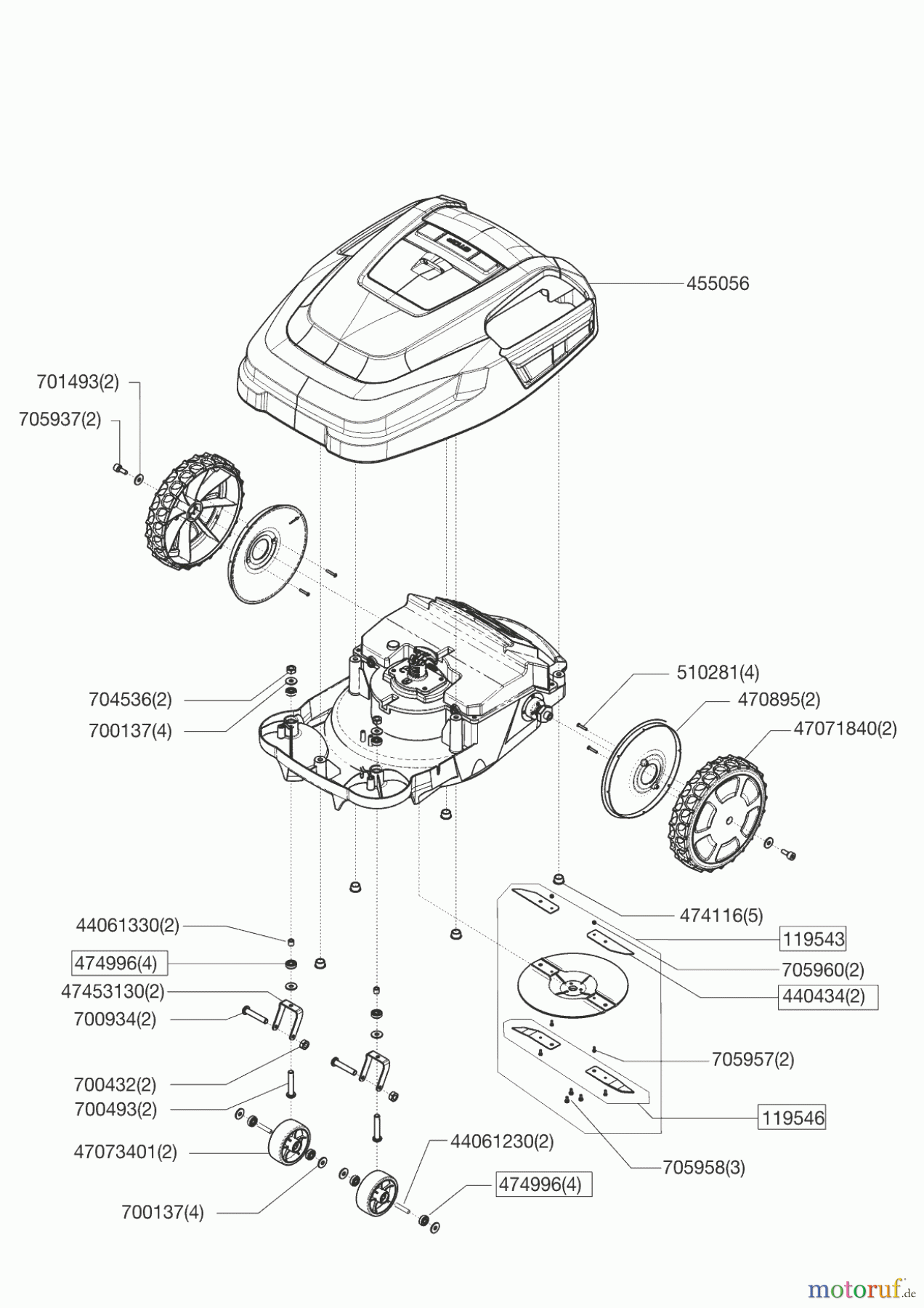  AL-KO Gartentechnik Robolinho 100  02/2013 - 12/2015 Seite 1