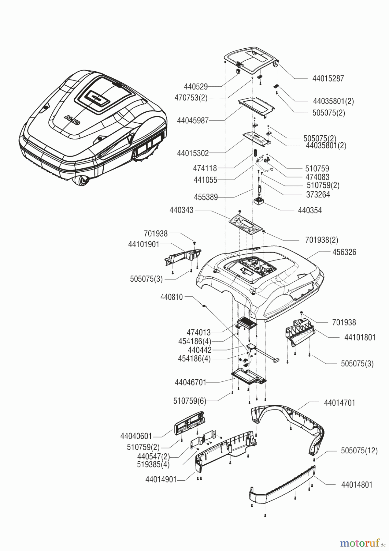  AL-KO Gartentechnik Robolinho 4000  02/2015 - 07/2015 Seite 1