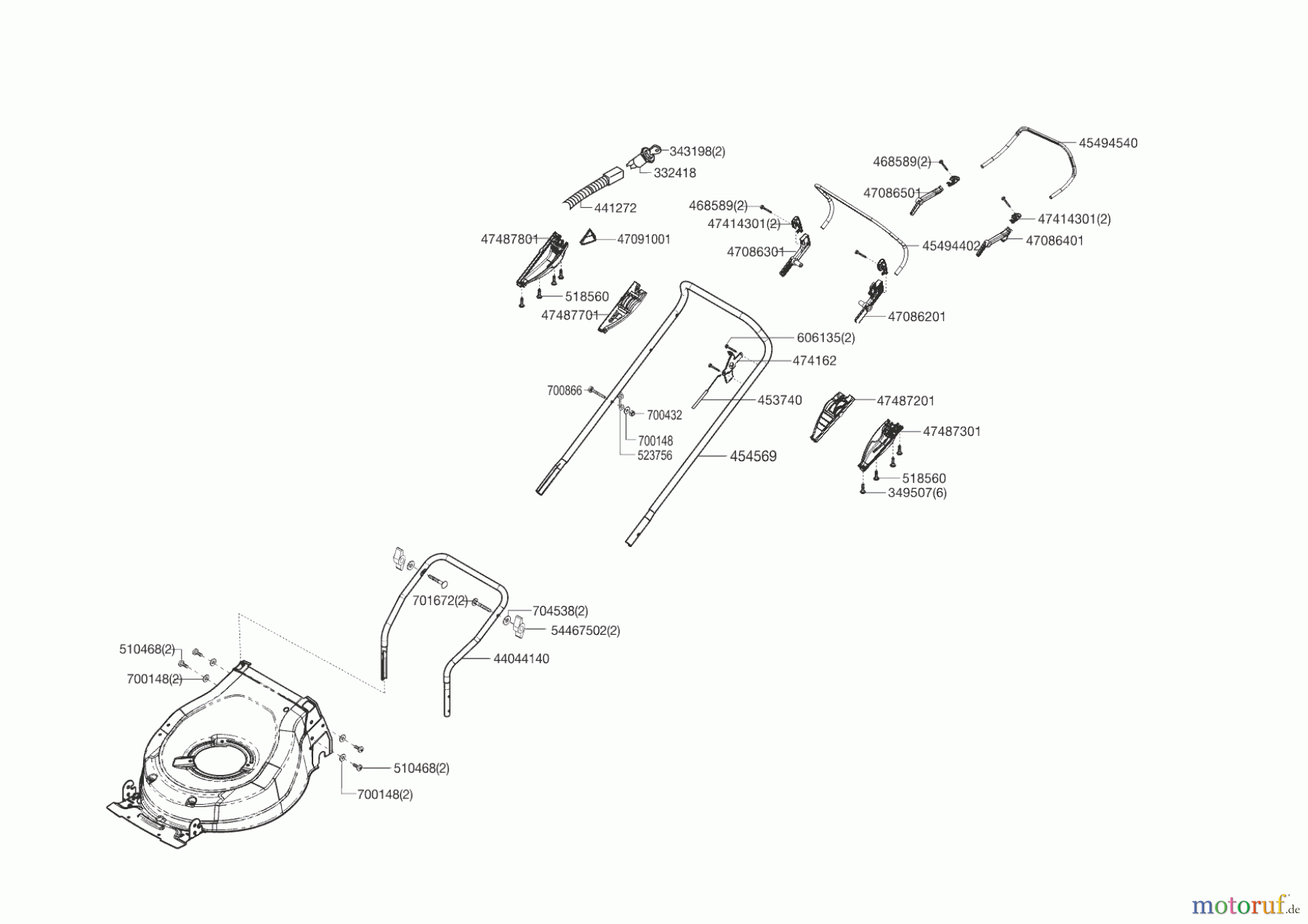  AL-KO Gartentechnik Benzinrasenmäher 525 SPI Highline  03/2015 - 10/2015 Seite 2