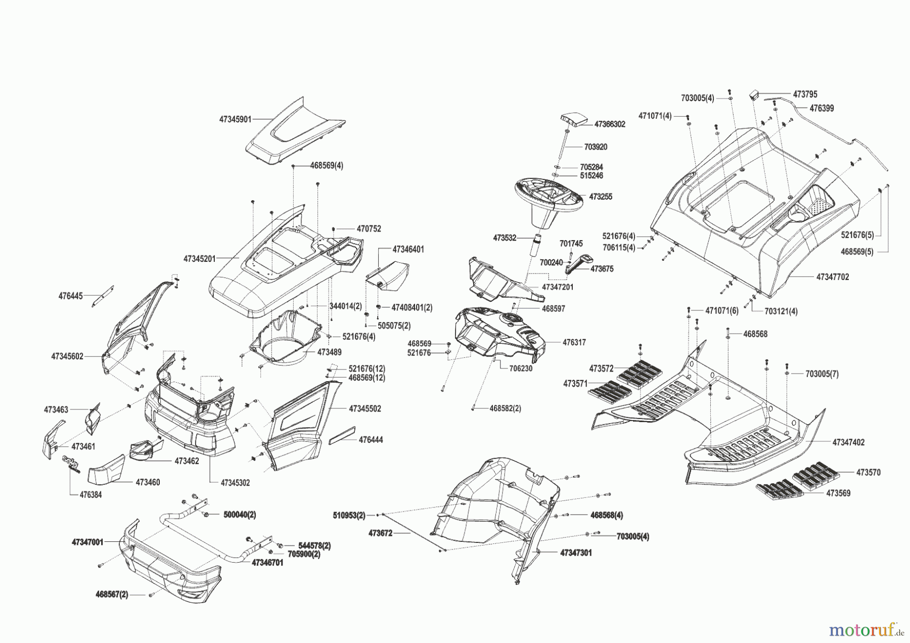  Solo by AL-KO Gartentechnik Rasentraktor T 16-95.5 HD V2  03/2015 - 05/2015 Seite 1