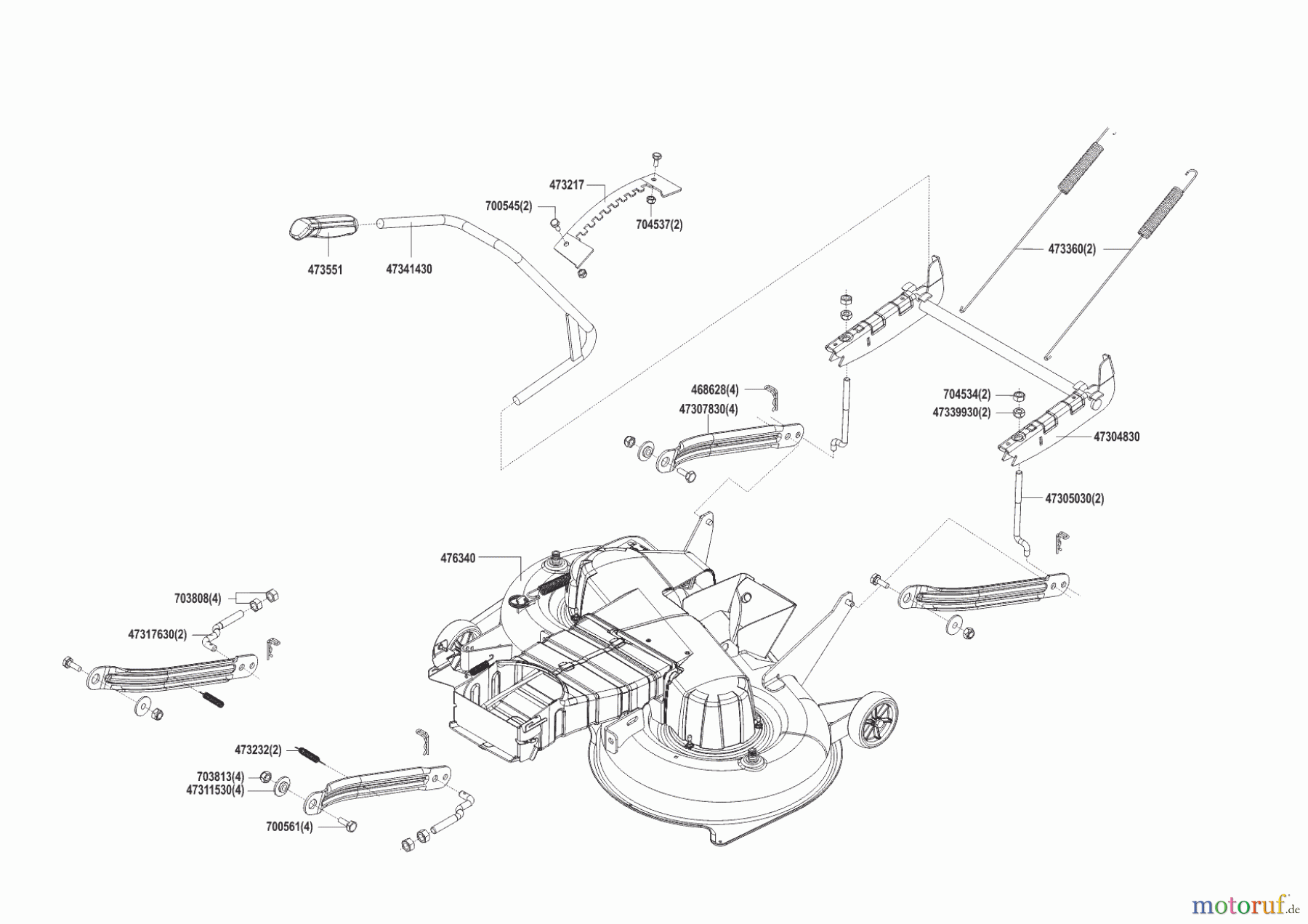  Solo by AL-KO Gartentechnik Rasentraktor T 16-95.5 HD V2  03/2015 - 05/2015 Seite 5