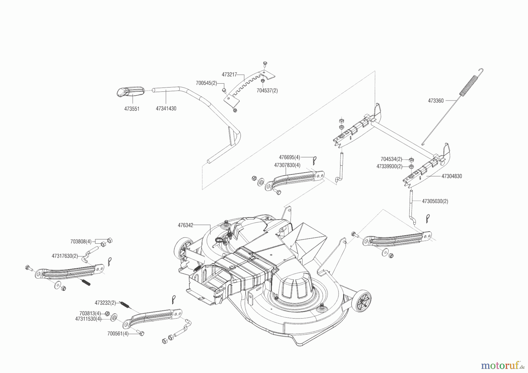  Solo by AL-KO Gartentechnik Rasentraktor T 16-105.5 HD V2  ab 03/2016 Seite 5