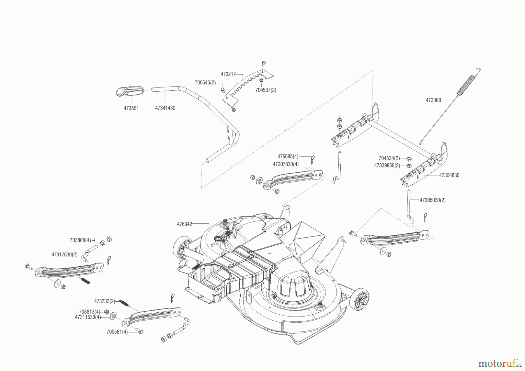  Solo by AL-KO Gartentechnik Rasentraktor T16-105.6 HD V2  10/2016 - 03/2018 Seite 5