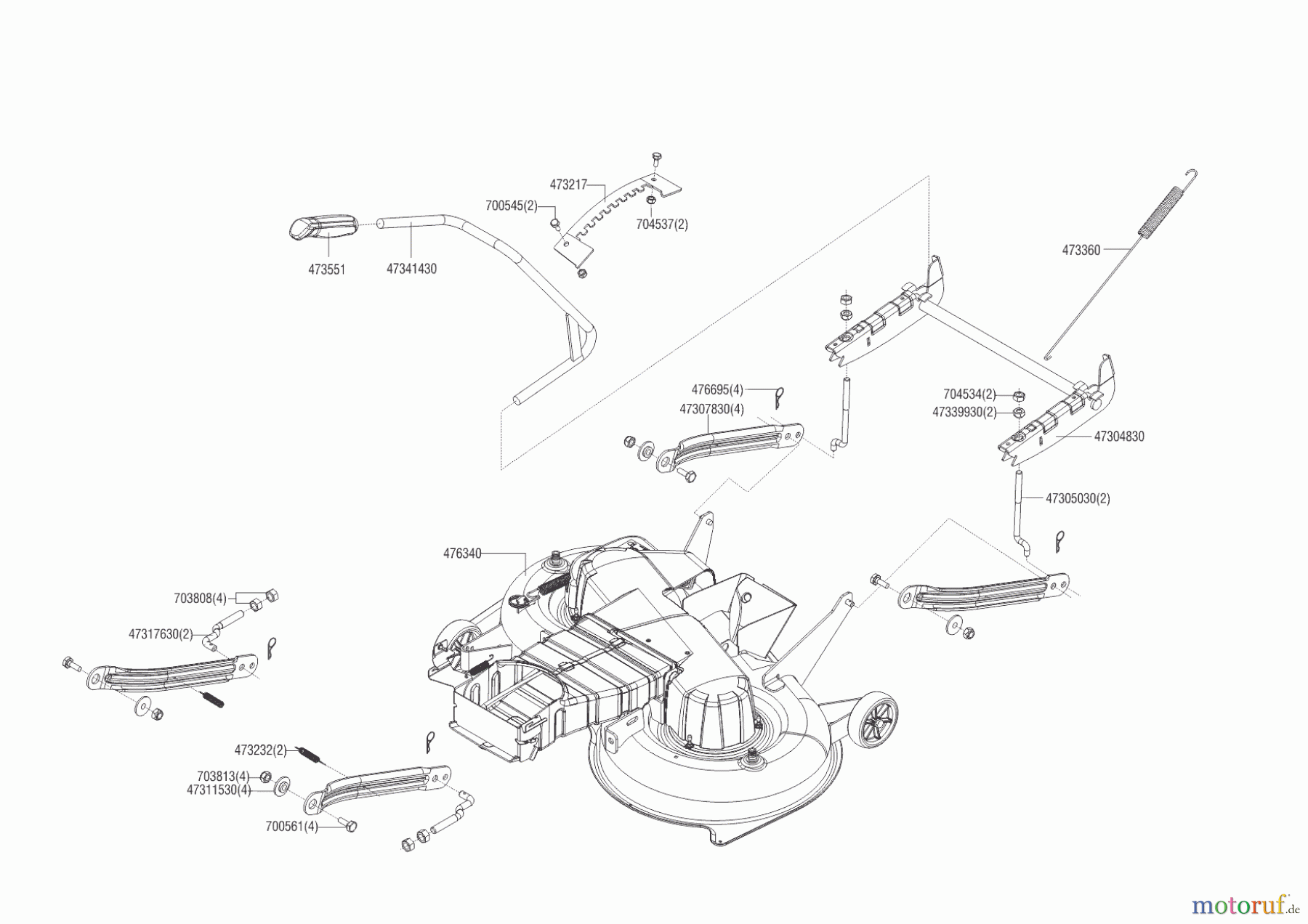  Solo by AL-KO Gartentechnik Rasentraktor T15-95.6 HD A  06/2017 - 04/2018 Seite 5