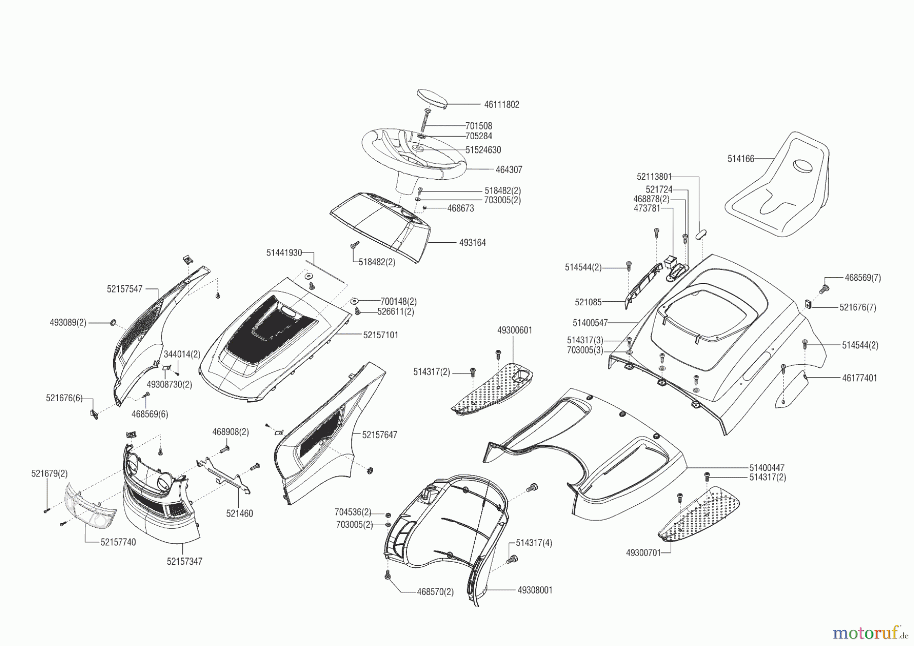  AL-KO Gartentechnik Rasentraktor T17-103.8   01/2018 - 04/2020 Seite 1