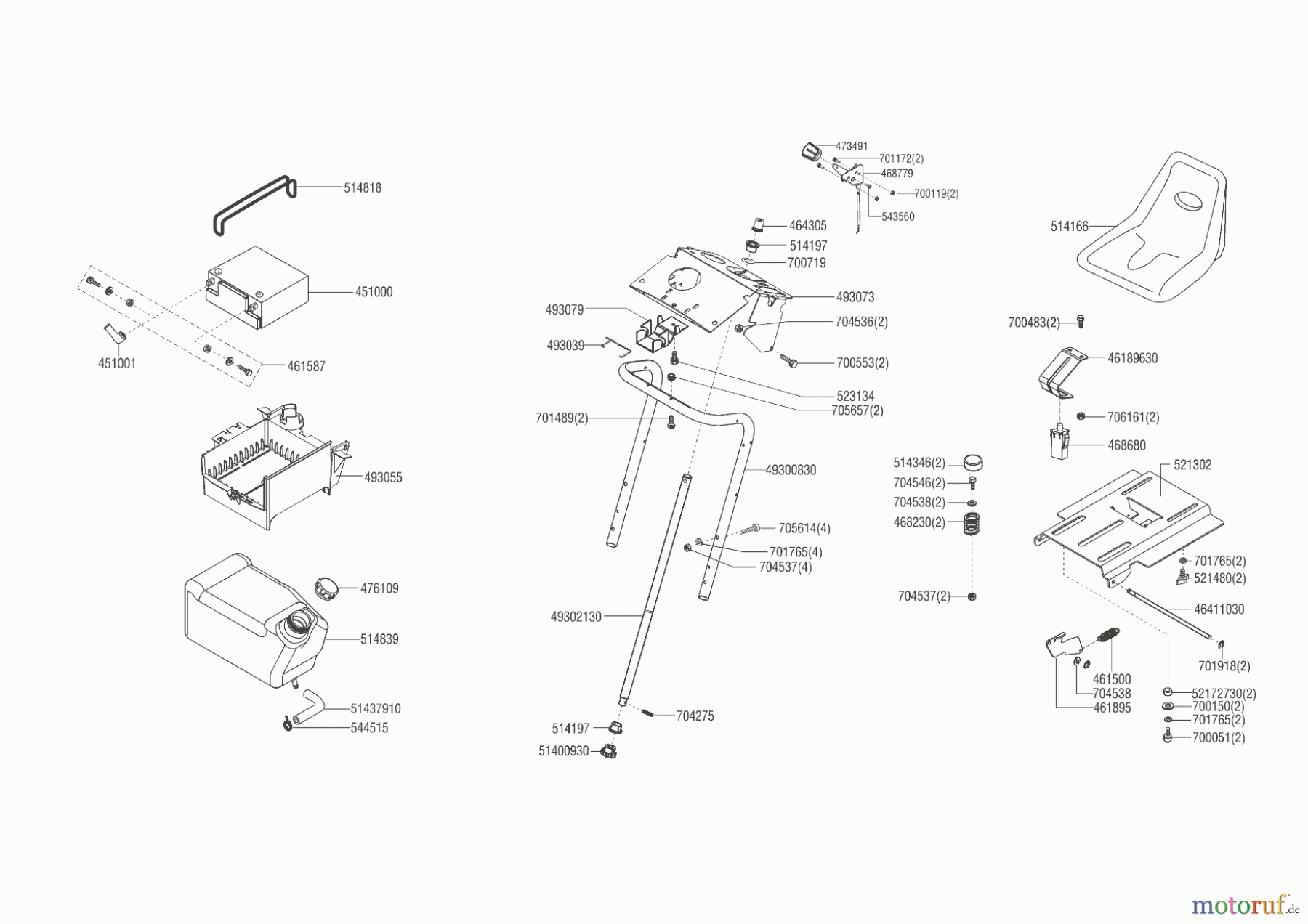  Solo by AL-KO Gartentechnik Rasentraktor T15-93.7 HD-A COMFORT  04/2018 - 07/2018 Seite 7