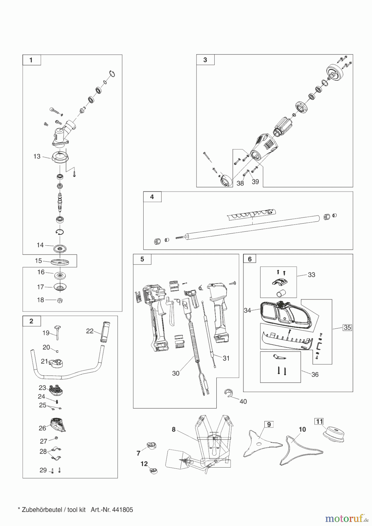  Solo by AL-KO Gartentechnik Motorsensen 132  05/2018 - 10/2019 Seite 1