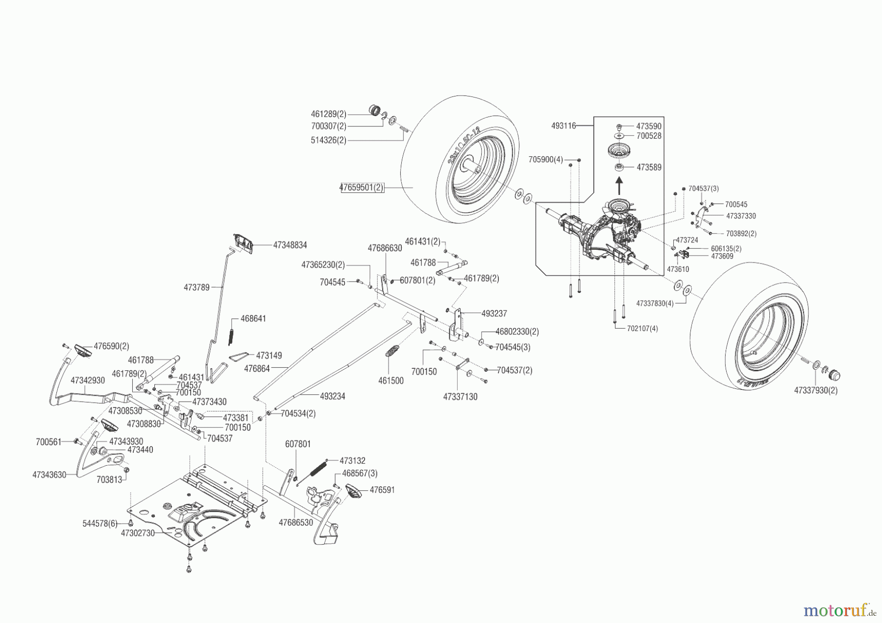  Solo by AL-KO Gartentechnik Rasentraktor T23-125.60 HD V2   02/2019 - 10/2019 Seite 4