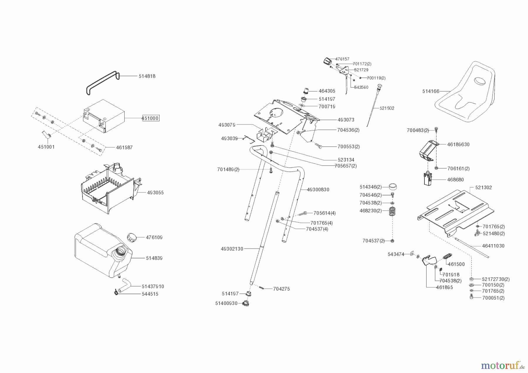  AL-KO Gartentechnik Rasentraktor T16-102 HD V2 PRO HVC  ab 04/2020 Seite 7