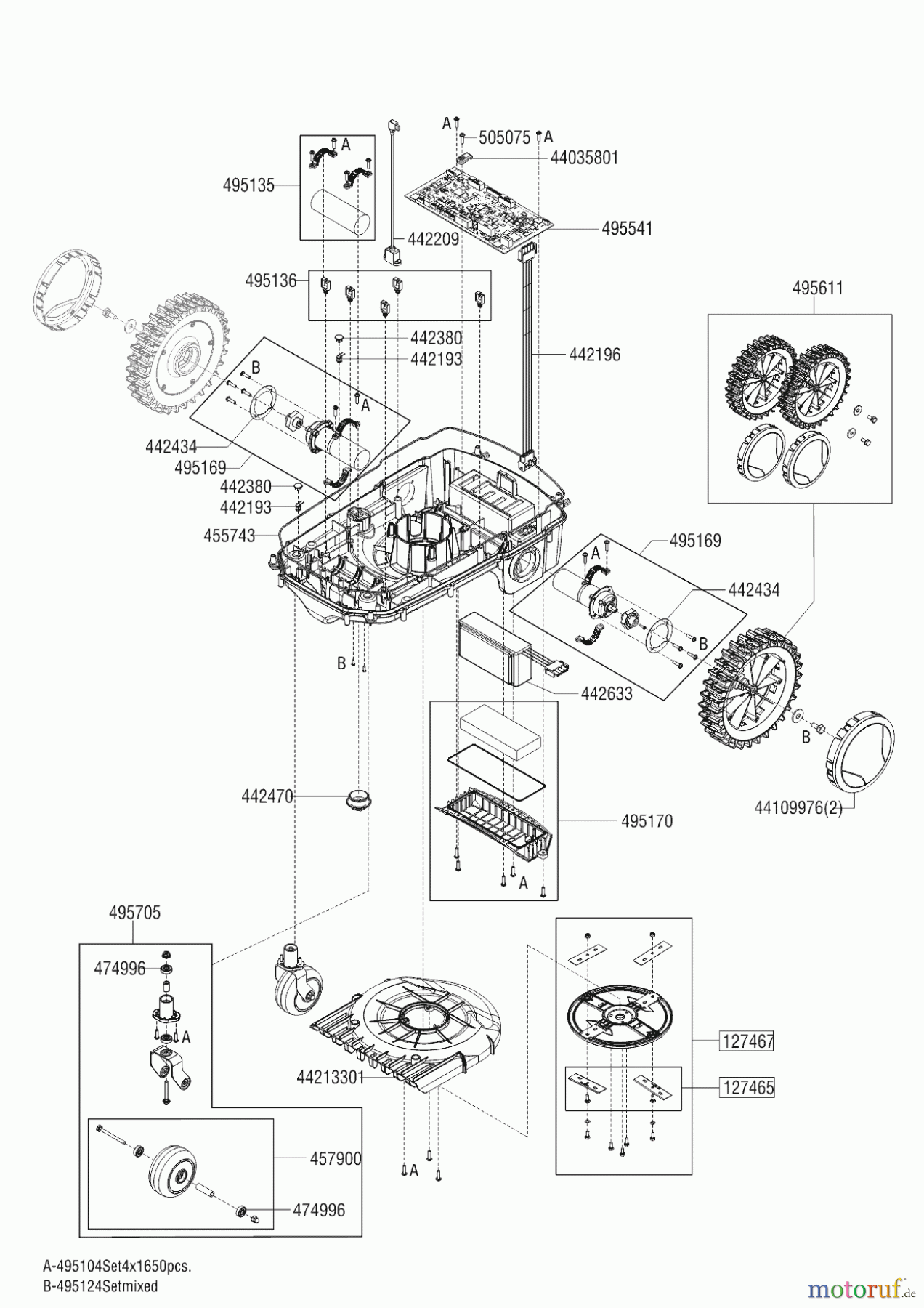  AL-KO Gartentechnik Robolinho GUDENAA 1000 W  ab 02/2022 Seite 3