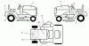 Husqvarna YTH 180 (954140010) (HCYTH180E) - Yard Tractor (1997-11 & After) Listas de piezas de repuesto y dibujos Decals