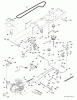 Husqvarna YTH 2148C (954571960) - Yard Tractor (2004-03 & After) Listas de piezas de repuesto y dibujos Drive