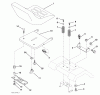 Husqvarna YTH 2448 (96015000103) - Yard Tractor (2005-03 & After) Listas de piezas de repuesto y dibujos Seat