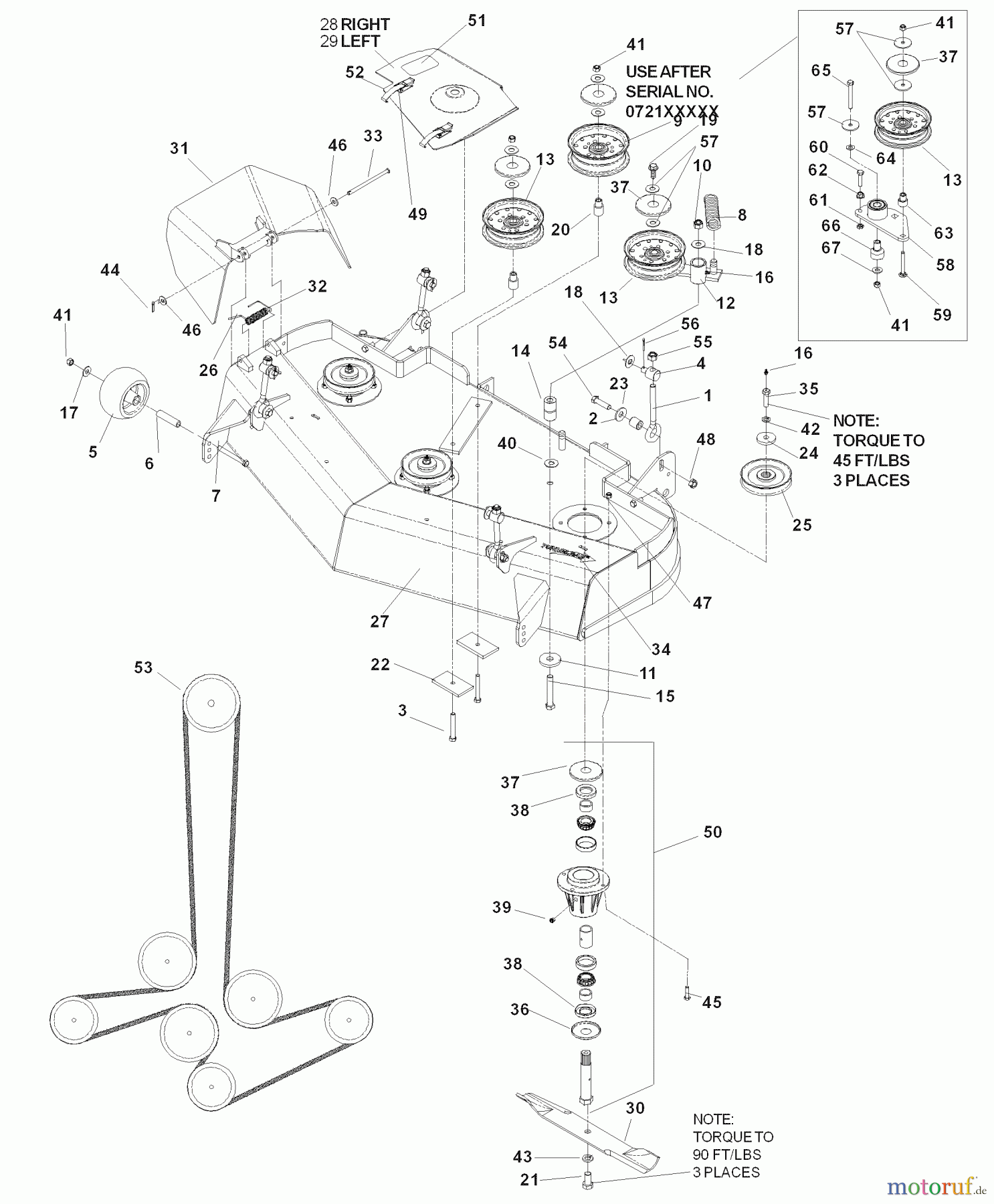  Husqvarna Nullwendekreismäher, Zero-Turn iZ 4217 TSKAA (968999254) - Husqvarna Zero-Turn Mower (2007-04 & After) 42