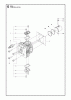 Husqvarna 226 HS99 S - Hedge Trimmer (2013-02 & After) Listas de piezas de repuesto y dibujos CYLINDER PISTON