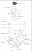 Husqvarna 210 C - Auto Mower (2009-02 & After) Listas de piezas de repuesto y dibujos Upper Chassis / Control Panel