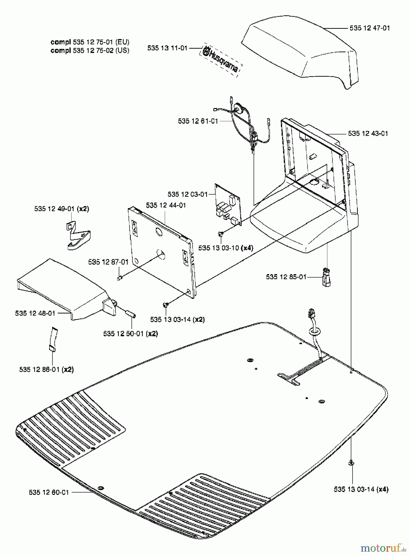  Husqvarna Automower, Mähroboter Husqvarna Auto Mower (Generation 2) (2003-08 to 2005-12) Charging Base