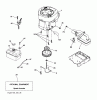 Husqvarna CT 126 (96051000704) - Lawn Tractor (2012-08 & After) Listas de piezas de repuesto y dibujos ENGINE