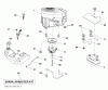 Husqvarna LGTH 2454 (96043010700) - Lawn Tractor (2010-05 & After) Listas de piezas de repuesto y dibujos Engine