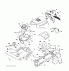 Jonsered LT2223 A2 (96041014402) - Lawn & Garden Tractor (2011-02) Listas de piezas de repuesto y dibujos CHASSIS ENCLOSURES