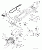 Husqvarna LTH 126 (96041019902) - Lawn Tractor (2012-05 & After) Listas de piezas de repuesto y dibujos DRIVE