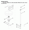 Jonsered LR13B (J813C36D, 954130023) - Lawn & Garden Tractor (2000-04) Listas de piezas de repuesto y dibujos STEERING