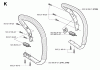 Jonsered CS2150 - Chainsaw (2004-03) Listas de piezas de repuesto y dibujos HANDLE
