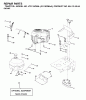 Jonsered LT2119 CMA (J2119CMAA, 954130094) - Lawn & Garden Tractor (2003-01) Listas de piezas de repuesto y dibujos ENGINE