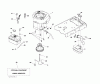 Jonsered LT2217 A (96041011300) - Lawn & Garden Tractor (2009-01) Listas de piezas de repuesto y dibujos ENGINE