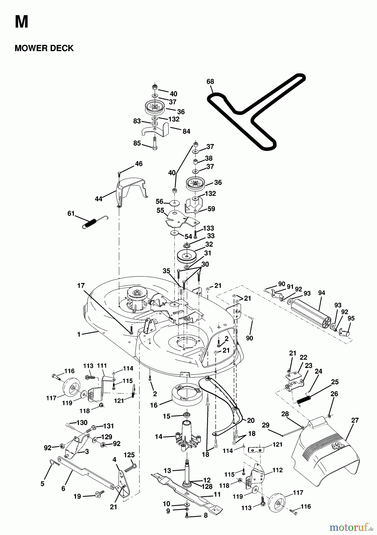  Jonsered Rasen  und Garten Traktoren LTH16 - Jonsered 42