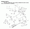 Jonsered LR12 (J1236L, 954130034) - Lawn & Garden Tractor (2000-03) Listas de piezas de repuesto y dibujos BRAKE / REAR MOWER LIFT