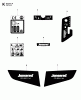 Jonsered FR2311 M (966639785, 966639701) - Rear-Engine Riding Mower (2011-02) Listas de piezas de repuesto y dibujos DECALS