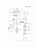 Kawasaki Motoren FA210V - AS02 bis FH641V - DS24 FD731V-ES04 - Kawasaki FD731V 4-Stroke Engine Listas de piezas de repuesto y dibujos STARTER