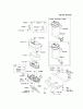 Kawasaki Motoren FA210V - AS02 bis FH641V - DS24 FH381V-CS28 - Kawasaki FH381V 4-Stroke Engine Listas de piezas de repuesto y dibujos AIR-FILTER/MUFFLER #1