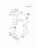 Kawasaki Motoren FA210V - AS02 bis FH641V - DS24 FH381V-BS28 - Kawasaki FH381V 4-Stroke Engine Listas de piezas de repuesto y dibujos LUBRICATION-EQUIPMENT