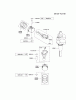 Kawasaki Motoren FA210V - AS02 bis FH641V - DS24 FH381V-CS25 - Kawasaki FH381V 4-Stroke Engine Listas de piezas de repuesto y dibujos PISTON/CRANKSHAFT