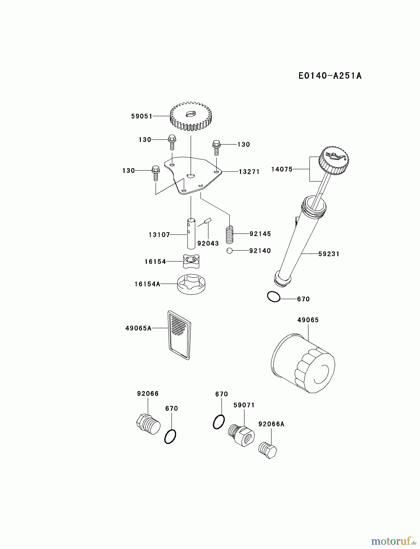  Kawasaki Motoren Motoren Vertikal FA210V - AS02 bis FH641V - DS24 FH430V-CS12 - Kawasaki FH430V 4-Stroke Engine LUBRICATION-EQUIPMENT