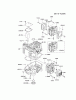 Kawasaki Motoren FA210V - AS02 bis FH641V - DS24 FH451V-AS10 - Kawasaki FH451V 4-Stroke Engine Listas de piezas de repuesto y dibujos CYLINDER/CRANKCASE