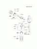 Kawasaki Motoren FA210V - AS02 bis FH641V - DS24 FH500V-AS01 - Kawasaki FH500V 4-Stroke Engine Listas de piezas de repuesto y dibujos PISTON/CRANKSHAFT