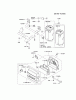 Kawasaki Motoren FA210V - AS02 bis FH641V - DS24 FH500V-AS01 - Kawasaki FH500V 4-Stroke Engine Listas de piezas de repuesto y dibujos AIR-FILTER/MUFFLER