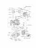 Kawasaki Motoren FA210V - AS02 bis FH641V - DS24 FH500V-AS07 - Kawasaki FH500V 4-Stroke Engine Listas de piezas de repuesto y dibujos CYLINDER/CRANKCASE