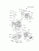 Kawasaki Motoren FA210V - AS02 bis FH641V - DS24 FH500V-AS27 - Kawasaki FH500V 4-Stroke Engine Listas de piezas de repuesto y dibujos CYLINDER/CRANKCASE