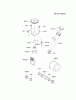 Kawasaki Motoren FA210V - AS02 bis FH641V - DS24 FH500V-AS42 - Kawasaki FH500V 4-Stroke Engine Listas de piezas de repuesto y dibujos LUBRICATION-EQUIPMENT