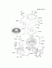 Kawasaki Motoren FA210V - AS02 bis FH641V - DS24 FH500V-AS04 - Kawasaki FH500V 4-Stroke Engine Listas de piezas de repuesto y dibujos COOLING-EQUIPMENT