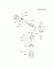 Kawasaki Motoren FA210V - AS02 bis FH641V - DS24 FH500V-AS08 - Kawasaki FH500V 4-Stroke Engine Listas de piezas de repuesto y dibujos PISTON/CRANKSHAFT