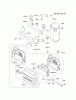 Kawasaki Motoren FA210V - AS02 bis FH641V - DS24 FH500V-AS36 - Kawasaki FH500V 4-Stroke Engine Listas de piezas de repuesto y dibujos AIR-FILTER/MUFFLER