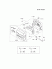 Kawasaki Motoren FA210V - AS02 bis FH641V - DS24 FH500V-FS10 - Kawasaki FH500V 4-Stroke Engine Listas de piezas de repuesto y dibujos AIR-FILTER/MUFFLER