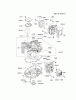 Kawasaki Motoren FA210V - AS02 bis FH641V - DS24 FH500V-ES36 - Kawasaki FH500V 4-Stroke Engine Listas de piezas de repuesto y dibujos CYLINDER/CRANKCASE