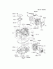 Kawasaki Motoren FA210V - AS02 bis FH641V - DS24 FH541V-AS10 - Kawasaki FH541V 4-Stroke Engine Listas de piezas de repuesto y dibujos CYLINDER/CRANKCASE