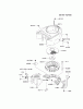 Kawasaki Motoren FA210V - AS02 bis FH641V - DS24 FH541V-BS43 - Kawasaki FH541V 4-Stroke Engine Listas de piezas de repuesto y dibujos COOLING-EQUIPMENT